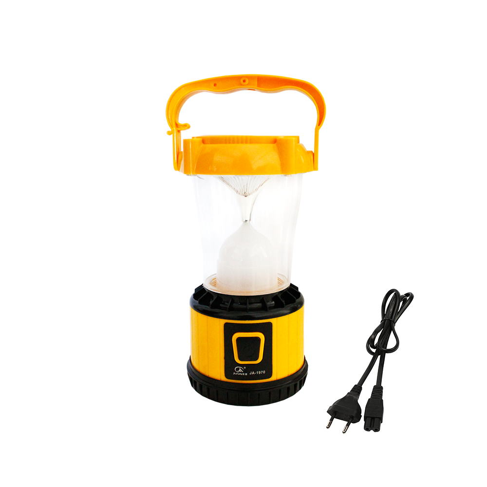Lampe Camping solaire Rechargeable Multifonction LED - JUNAI Jaune