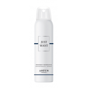 Déodorant Pour Homme JUST WANT  ASTUS -150 ML