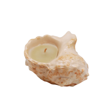 Bougie parfumée en céramique coquillage