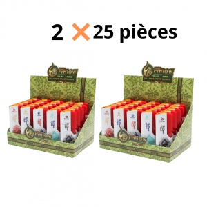 Lot de 50 Briquet Rechargeable Fashion Lighter FTW-107