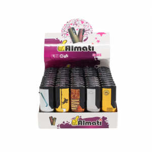 Lot de 50 Briquets Rechargeable ALMATI 928