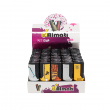 Lot de 50 Briquets Rechargeable ALMATI 928