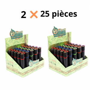 Lot de 50 Briquet Rechargeable Fashion Lighter FTW-109