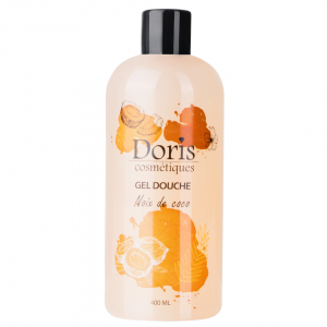 Pack de 3 Gels Douche Doris 400 ml - Noix De Coco, Vanille et Pomme