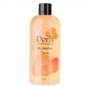 Pack de 3 Gels Douche Doris 400 ml - Kiwi, Pèche et Pamplemousse