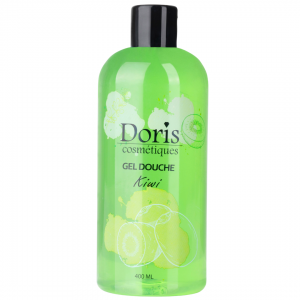 Pack de 3 Gels Douche Doris 400 ml - Kiwi, Pèche et Pamplemousse