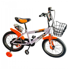Bicyclette Pour Enfants 16'' Pouces Orangé (3-6 Ans)