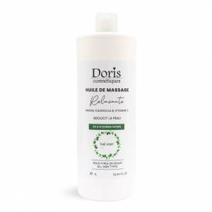 Huile de massage DORIS Thé Vert 1L