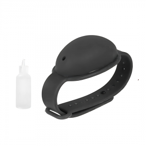 BRACELET DISTRIBUTEUR DE GEL HYDROALCOOLIQUE Noir - Last Price Tunisie