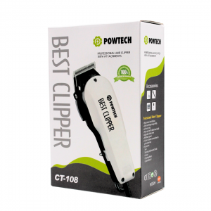 Tondeuse Cheveux Electrique Rasoir de Barbe POWTECH CT-108