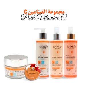 Pack Soin Visage Doris 4 en 1 Nuit Vitamine C & B | Last Price Tunisie