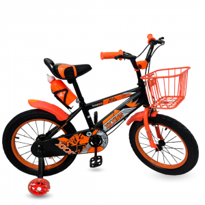 Bicyclette Pour Enfants 16'' Pouces WOLF - Orangé | Last Price Tunisie