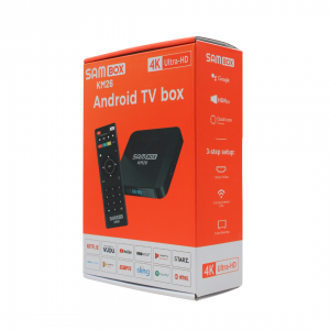 Box Android SAMBOX KM26 4K 2Go 16Go + 12 mois Matador et 12 mois Prince