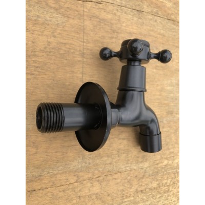 Robinet mural noir mat classique|Last Price Tunisie