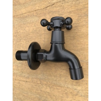 Robinet mural noir mat classique|Last Price Tunisie