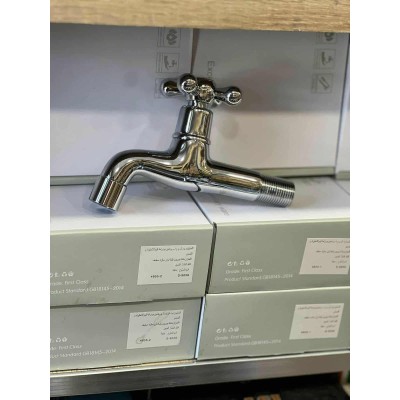 Robinet mural argenté classique|Last Price Tunisie