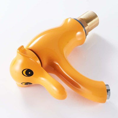 Robinet en forme de canard orange|Last Price Tunisie