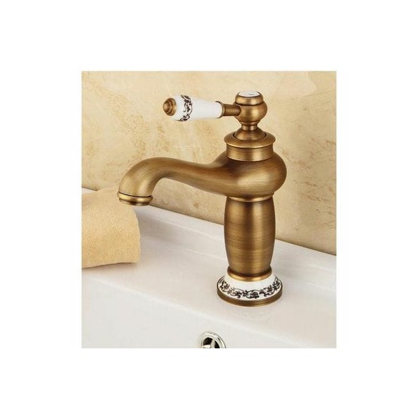Robinet Lavabo Vintage Bronze