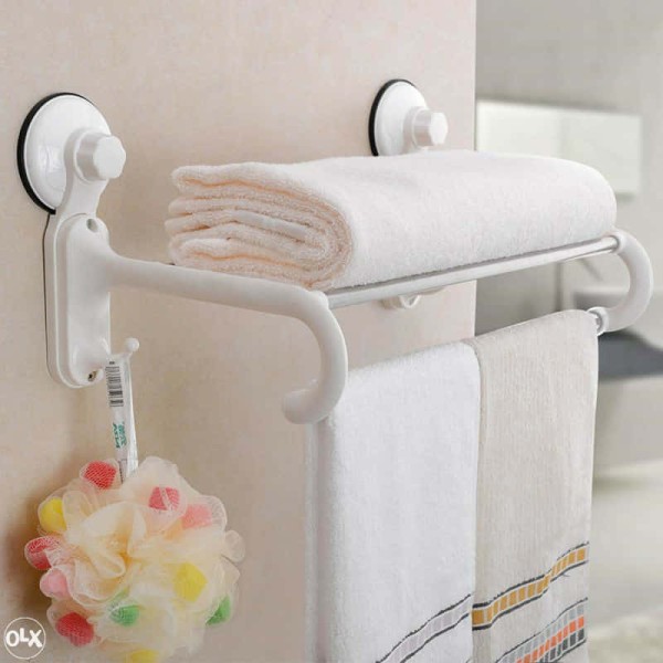 Porte-serviettes à ventouse magique