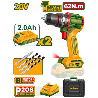 Perceuse à percussion sans fil Jadever|Last Price Tunisie