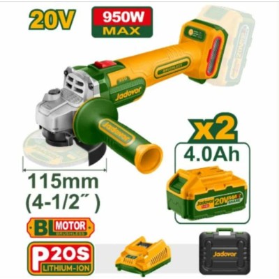 Meuleuse D'angle Sans Fil JADEVER 4,5 Pouces 20 V |Last Price Tunisie