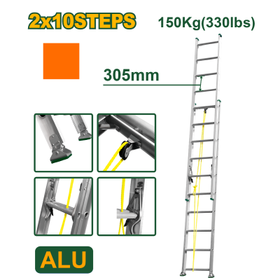 Échelle à Coulisse 2*10 JADEVER