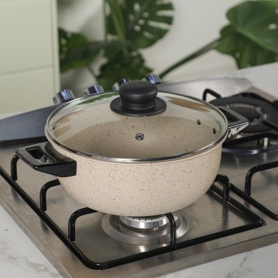 Ensemble de Batterie de Cuisine Granitalia 45 Pièces Beige|Last Price Tunisie