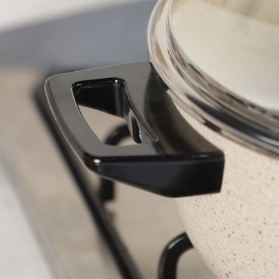 Ensemble de Batterie de Cuisine Granitalia 45 Pièces Beige|Last Price Tunisie