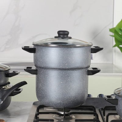 Ensemble de Batterie de Cuisine Granitalia 45 Pièces Gris|Last Price Tunisie