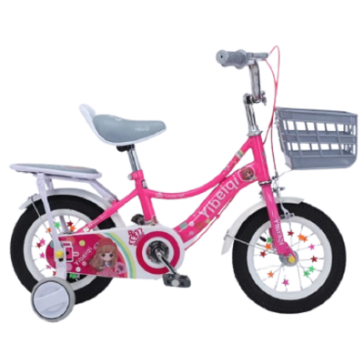 Vélo Fille 16" YIBEIQI Rose|Last Price Tunisie