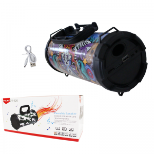 Haut Parleur Portable BLUETOOTH FOJAX Bleu DW-520BL - Vente en Lign...