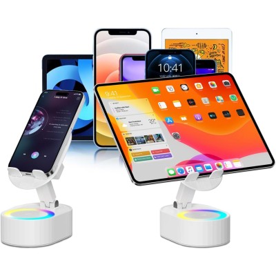 Station Multimédia 4-en-1 : Support, Haut-parleur, Power Bank & LED|Last Price Tunisie