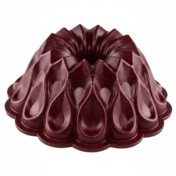 Moule à gâteau turc en granit Rouge bordeaux