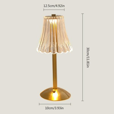 Lampe de table LED en cristal sans fil Festonné|Last Price Tunisie