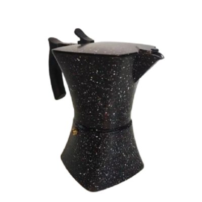 Cafetière italienne carrée 3 tasses Noir|Last Price Tunisie