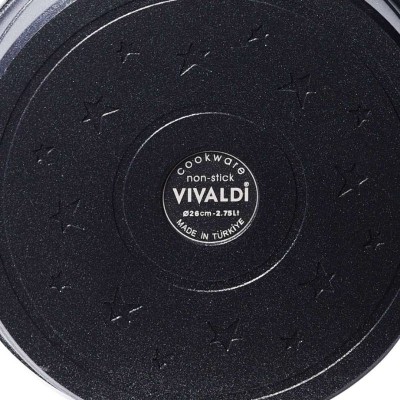 Batterie De Cuisine Vivaldi Akad Granite 7 Pièces |Last Price Tunisie