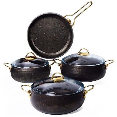 Batterie De Cuisine Vivaldi Babil Granite 7 Pièces -last price tunisie