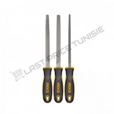 Limes en acier 3 pièces INGCO HKTFS1308