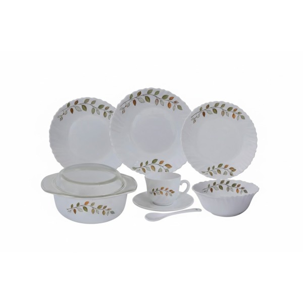 Service à table  44 pièces CHEF motif feuillage