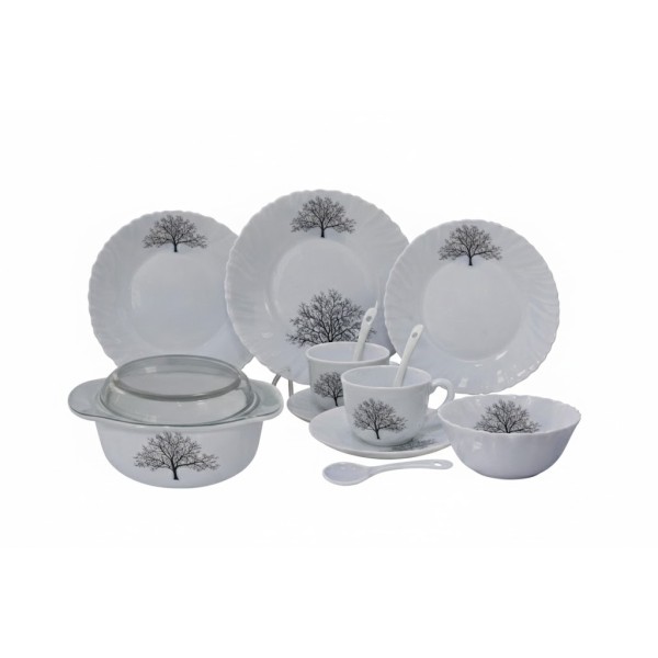Service à table  44 pièces CHEF motif arbre