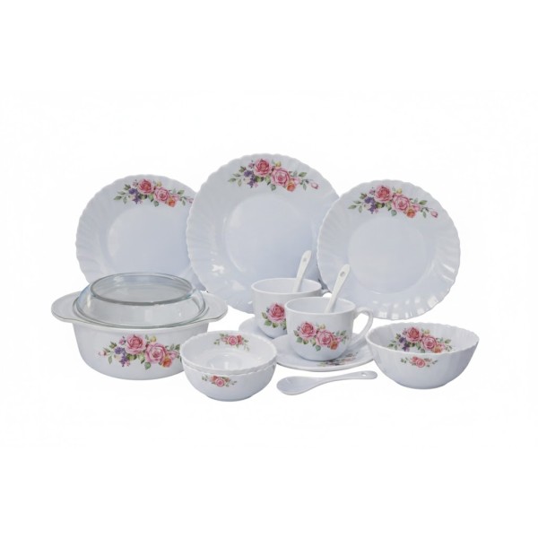 Service à table  44 pièces CHEF motif Fleur Violet