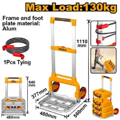 Diable pliable 130 kg INGCO|Last Price Tunisie