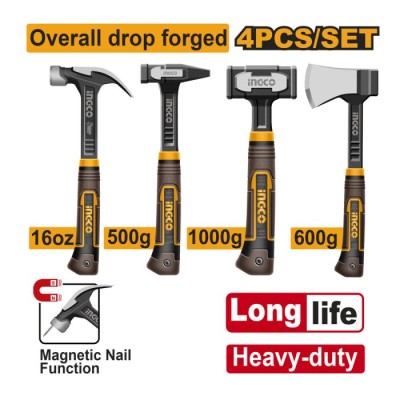 Ensemble de 4 marteaux HCH9004L|Last Price Tunisie
