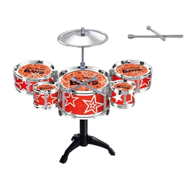 Instrument de musique 9 pièces Rouge