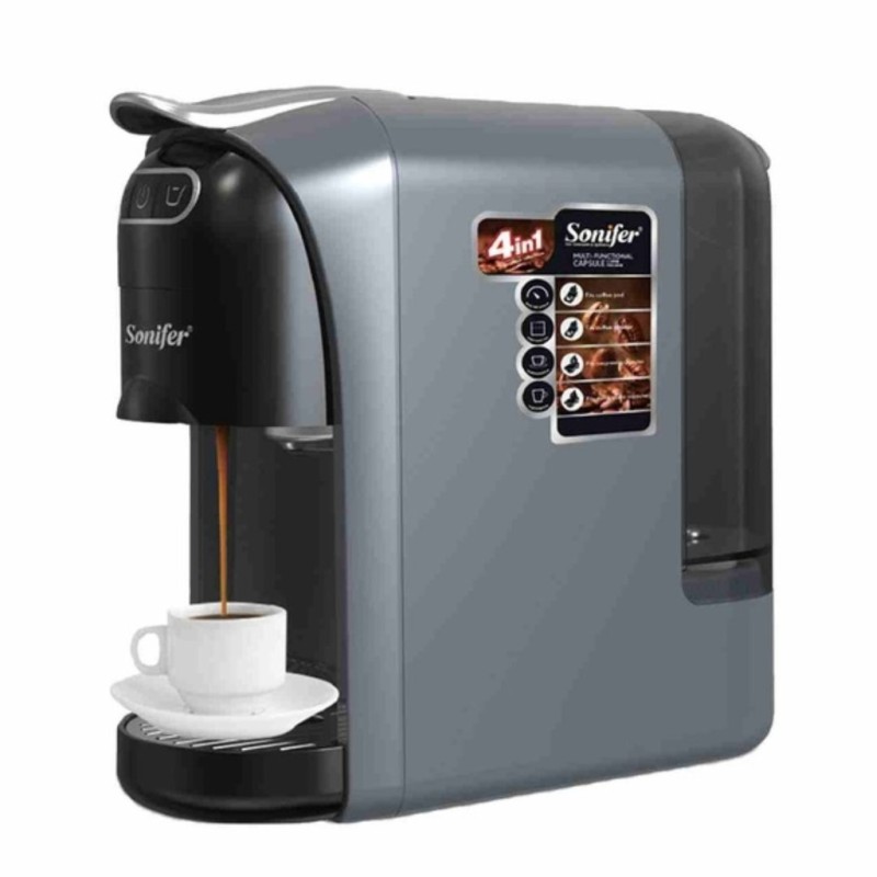 Machine à Café Multifonctions 4en1 1400W SONIFER Gris |Last Price Tunisie