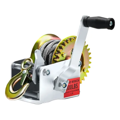 Treuil Manuel à Cliquet 800 lb avec Câble en Acier|Last Price Tunisie