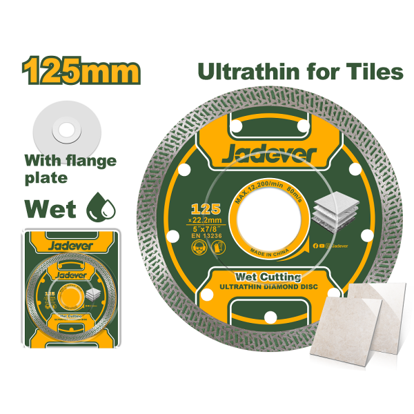 Disque diamant ultra-mince 125mm