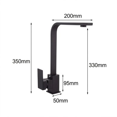 Robinet mitigeur cuisine en cuivre noir|Last Price Tunisie