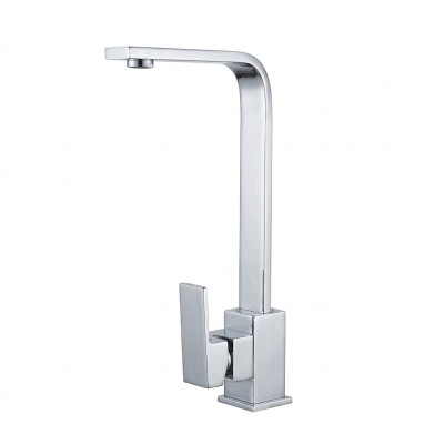 Robinet mitigeur cuisine en cuivre argent |Last Price Tunisie