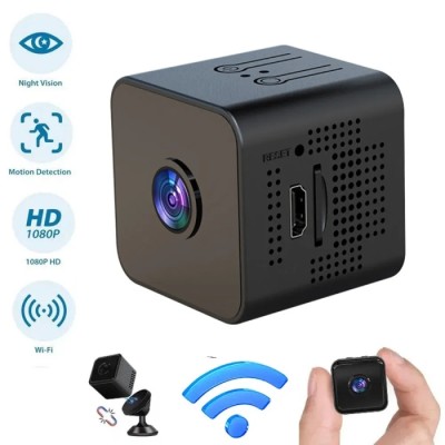 Mini Caméra De Surveillance WIFI HD Rechargeable|Last Price Tunisie